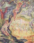 Henri Edmond Cross The Clearing Germany oil painting artist